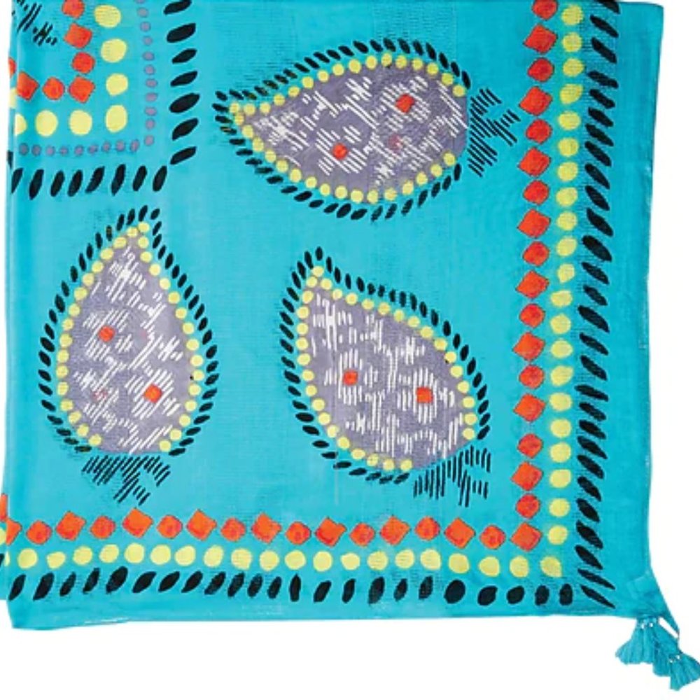 Oversized Square Resort Scarf